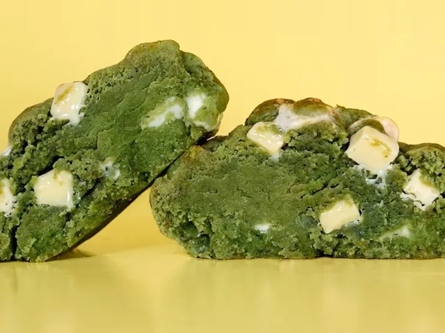 Matcha Addict soft gluten-free cookie from MUST Cookies in Pererenan, Bali